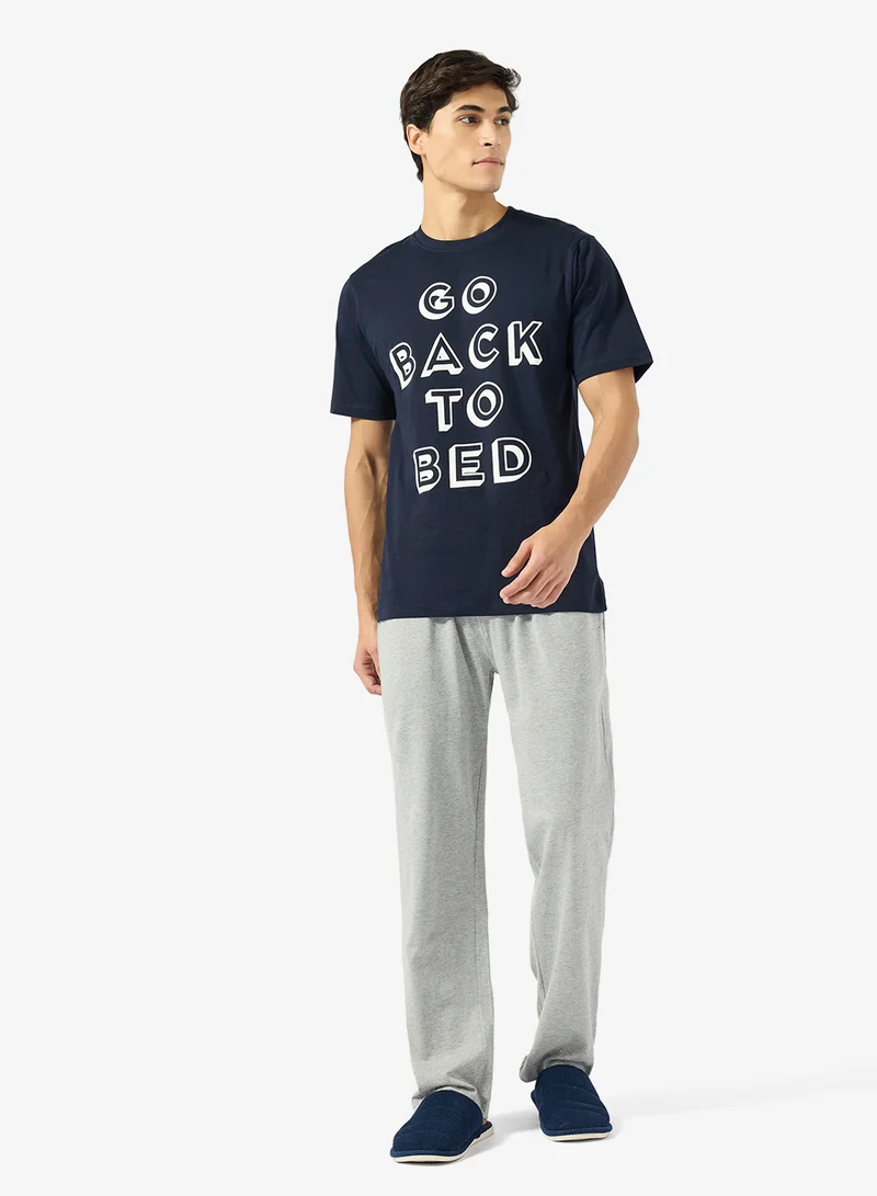 Seventy Five  Regular fit tee and Pant set for Men | Best Price UAE